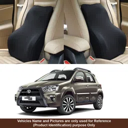 oshotto Black Fabric Car Pillow Cushion for Toyota-picture-37