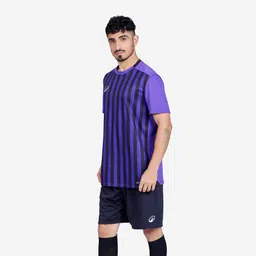 kipsta Adult Football Shirt Essential Purple Stripes-picture-23