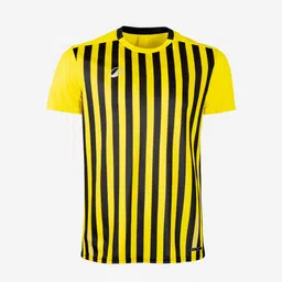 kipsta Adult Football Shirt Essential Yellow Stripes-picture-16