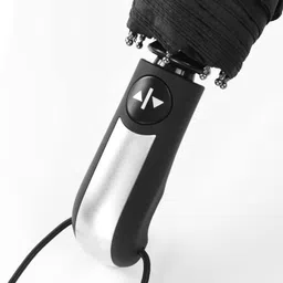 star work BLOACK UMBRELLA IN DOUBLE FOLDED IN RAIN SAFTY Umbrella image 3