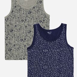Bodycare Kids Boys Vest Round Neck Sleeveless Pack Of 2-picture-16