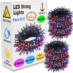 pesca 40 LEDs 11 m Multicolor Steady String Rice Lights-picture-19