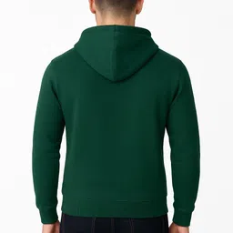 metronaut Hooded Full Sleeve Solid Men Sweatshirt image 2
