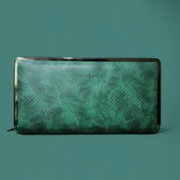 shree shyam Women Green Artificial Leather Wallet-picture-38