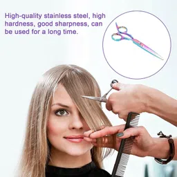 yms Hair Cutting Scissor, Professional Hairdressing Scissor, Hair Scissors Hair RaTF Scissors image 5