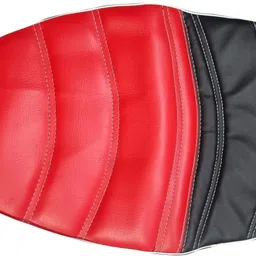 lks global Ola S1 S1 Pro Red Single Bike Seat Cover For Ola S1, S1 Pro image 3