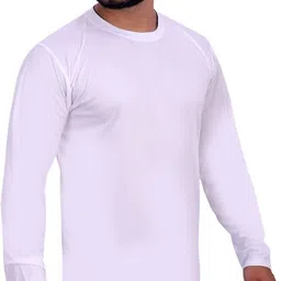 sym Pack of 4 Men Solid Round Neck Polyester Multicolor T-Shirt image 3