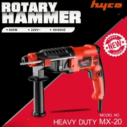 hyco MAXTRA MX-20 HAMMER DRILL Rotary Hammer Drill image 2