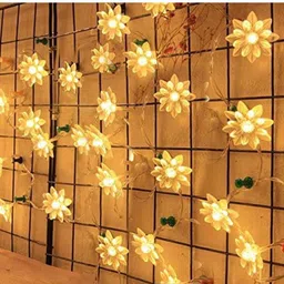 nirvair 36 LEDs 13 m Multicolor Steady Strip Rice Lights image 3