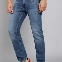 killer Men Slim Mid Rise Blue Jeans image 3