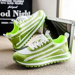 xtoon XTR-BlackWhite Rich Quality Stylish Look Perfect Design Sneakers For Men image 3