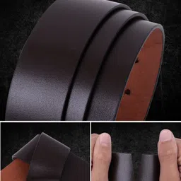 killer Men Casual, Evening, Formal, Party Brown Texas Leatherite Belt image 2