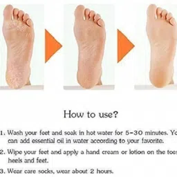 hiddenbeauty HEEL ANTI CRACK SETS ONE PAIR Silicone Heel Regular Shoe Insole image 5