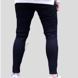 gammer Men Jogger Fit Mid Rise Black Jeans image 2