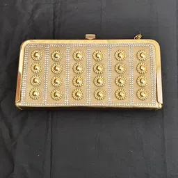 mk mi Party Gold Clutch image 5