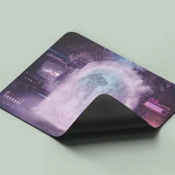 ARTOLIC Luminous Metaverse Gaming Mouse Pad, Non-Slip Rubber Base, 9x7.5 Non Slip Base Mousepad image 4