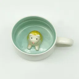 kederastyle Hedgehog Ceramic Coffee Mug image 2