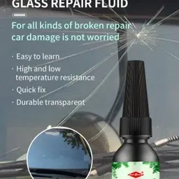 goclick Automotive Glass Nano Repair Fluid-Car Windshield Repair Resin Cracked Windshield Repair Kit image 3