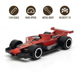 apex media and marketing india Velocity Speedster 2-in-1 Metal Car Toy Set | 1:64 Scale Mini Cars for kids image 4