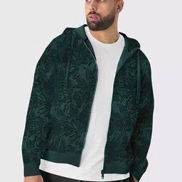 Urbano Plus Plus Size Regular Fit Printed Full Sleeve Casual Sweatshirt image 1