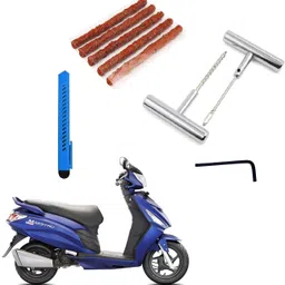 dhevan Bansal Tools Heavy Duty Solid Metal Puncture Repair Kit For Hero Maestro Tubeless Tyre Puncture Repair Kit-picture-32