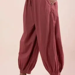 mirayya Solid Rayon Women Harem Pants-picture-30