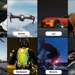 lovmoto Strobe Drone Light Aircraft Flying Anti-Collision 317 1 hrs Bulb Emergency Light-picture-22