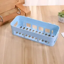 sjk Self Adhesive Wall Hanging BATHROOM floating Shelf (pack of 1) 1.878 Regular Organizer image 1