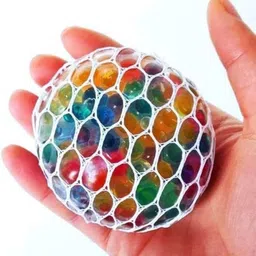 waaome ® (1/PCS) Mesh Squishy Stress Relief Ball, Non-Toxic Rubber Sensory Ball (A714)-picture-26