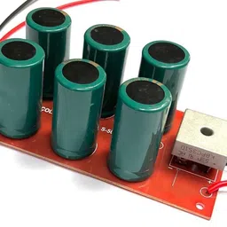 m v collection 6 CAPACITOR AC DC SUPPLY AC TO DC CONVERTER BOARD Electronic Components Electronic Hobby Kit image 1