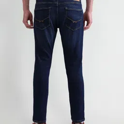 u.s. polo assn. Men Tapered Fit Mid Rise Blue Jeans image 4