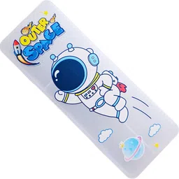 karbd Double Sided Translucent Hardtop Space Fly Design Art Plastic Pencil Box-picture-10