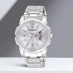 provogue Analog Watch with Day and Date Display Analog Watch- For Men SK-PG-4029-SLVR-SLVR Basic Analog Watch for Men with Day and Date Display-picture-28