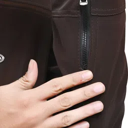 unique fort Men Solid Leather Jacket image 5