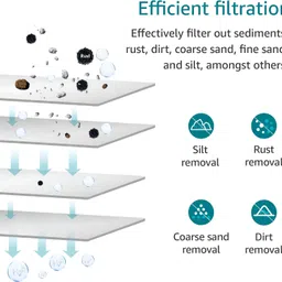 vostok pp spun, Sediment Home Water Filter Cartridge Replacement for Any 10 inch RO Solid Filter Cartridge image 2