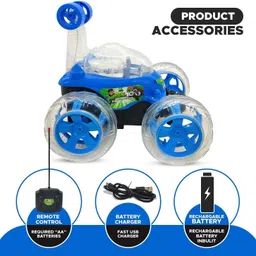 sjvj Remote Control Wire Less Battery Operated 360 Degre CAR (Benten/Ben 10) image 2