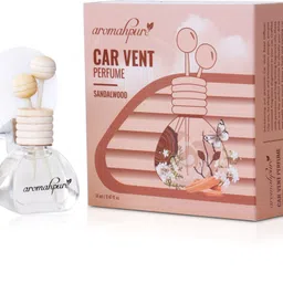 aromahpure Car Perfume Vent Clip Sandalwood Fragrance Car Air Freshener Last upto 30 days Car Freshener Diffuser-picture-13