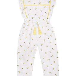 Budding Bees Girls Printed Waist Tie-Up Detail Basic Jumpsuit-picture-7