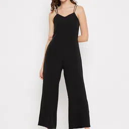 Madame Women Shoulder Straps Basic Jumpsuit-image-83