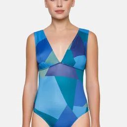 Sloggi Women Shore Kiritimati Recycled Fabric Padded Onepiece Swimsuit-image-3