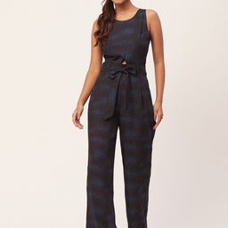 Moomaya Animal Printed Basic Jumpsuit-picture-12