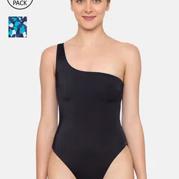 Sloggi Women Blue Printed Reversible Swimsuit-picture-22