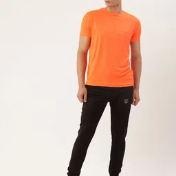 Sports52 wear Men Orange & Black Solid Training Tracksuit-picture-17