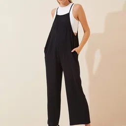 Happiness istanbul Shoulder Strap Basic Jumpsuit image 3
