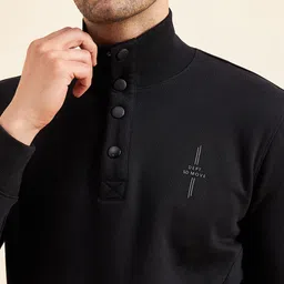 Sweet Dreams Black Mock Collar Fleece Tracksuit image 3