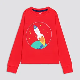 H By Hamleys Boys Printed Pure Cotton T-Shirt & Pyjamas image 3