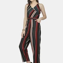 Sayesha Women Striped Basic Jumpsuit image 4
