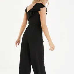 QUIZ Ruffles Sleeveless Culotte Jumpsuit image 4