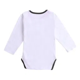 Hopscotch Infant Kids Pack Of 2 Printed Cotton Bosysuits image 5