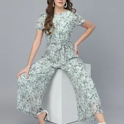 Mafadeny Printed Basic Jumpsuit image 5